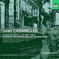 Cabanilles: Keyboard Music Vol. 3