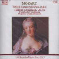 Mozart: Violin concertos 3 & 5