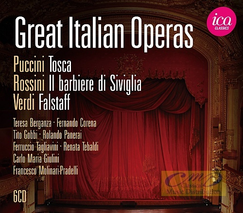 C.M.D. - Great Italian Operas - Puccini: Tosca, Rossini: Il barbiere di ...