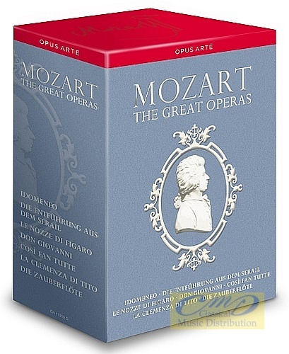 Mozart: Great Operas Box Set ( Idomeneo, Die Entführung aus dem Serail, Le nozze di Figaro, Don Giovanni, Così fan tutte, La clemenza di Tito, Die Zauberflöte )