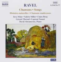 RAVEL: Songs for Voice & Piano