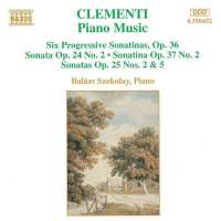 Clementi: Piano Sonatas, 6 Progressive Piano Sonatinas, Op. 36