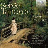 Taneyev: String Quartets Nos. 1 & 4, Vol. 1