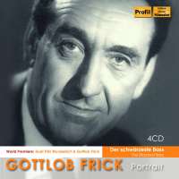 Gottlob Frick Portrait - Der schwärzeste Bass