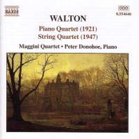 WALTON: Piano Quartets, ...
