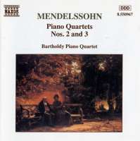 MENDELSSOHN: Piano Quartets Nos. 2 and 3