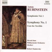 RUBINSTEIN: Symphony No. 1,  Ivan the Terrible