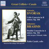 DVORAK: Cello Concerto / BRAHMS: Double Concerto