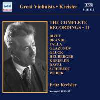 Fritz Kreisler - The Complete Recordings Vol. 11