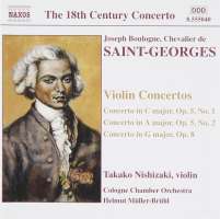 SAINT-GEORGES: Violin Concertos