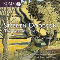 Dodgson: The Peasant Poet - Songs Vol. 1
