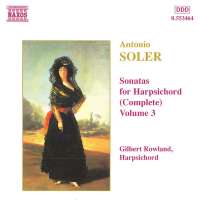 SOLER: Sonatas for Harpsichord Vol. 3