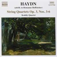 HAYDN: String Quartets Op. 3, Nos. 3 - 6