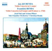 BENDA: Violin Concertos vol. 1