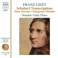 Liszt: Complete Piano Music Vol. 59 - Schubert Transcriptions