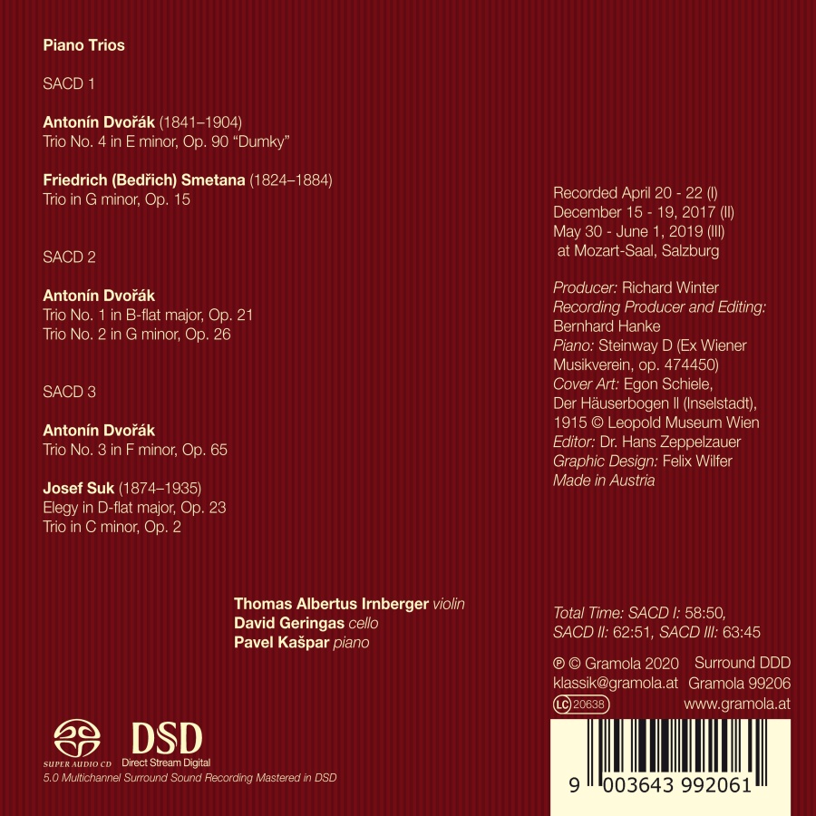 Dvorak; Smetana; Suk: Piano Trios - slide-1