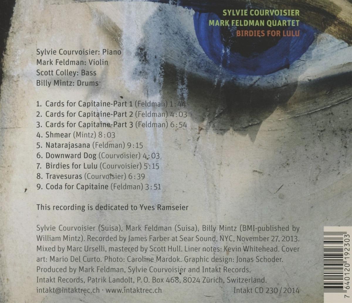 Courvoisier/Feldman Quartett: Birdies for Lulu - slide-1