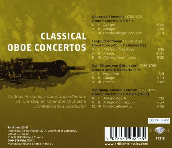 Classical Oboe Concertos - slide-1