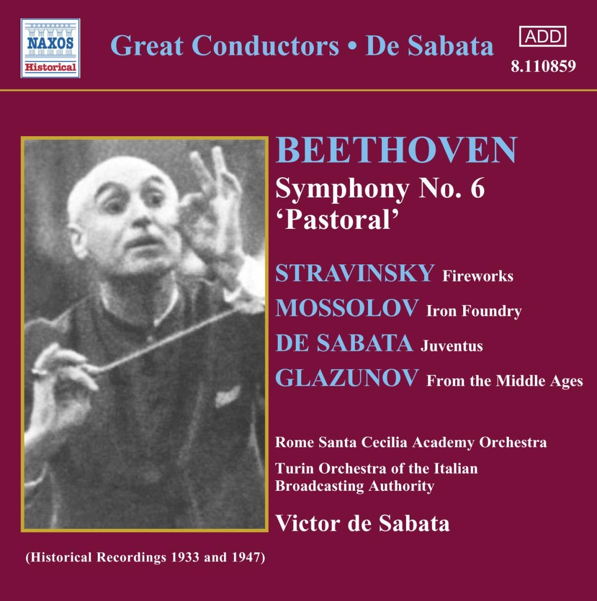 De Sabata Conducts Beethoven's Symphony No. 6