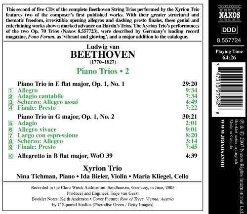 Beethoven Ludwig van - Piano Trios Vol. 2 - slide-1