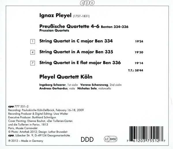 Pleyel: Preußische Quartette 4-6 - slide-1