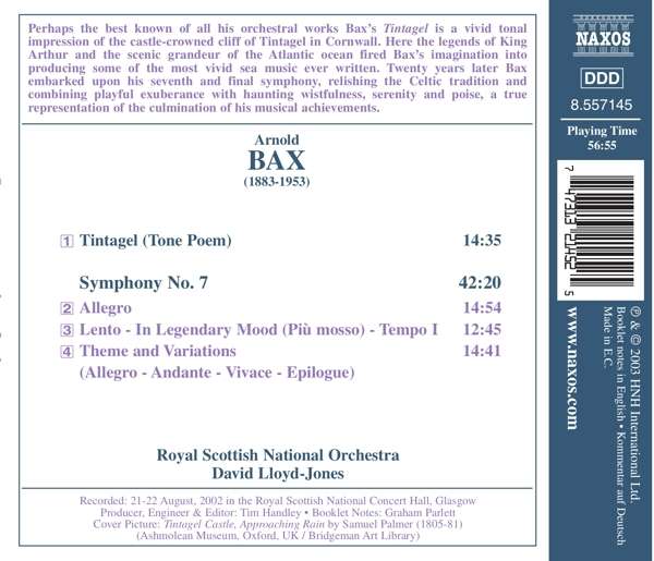 BAX.: Symphony No. 7 - slide-1