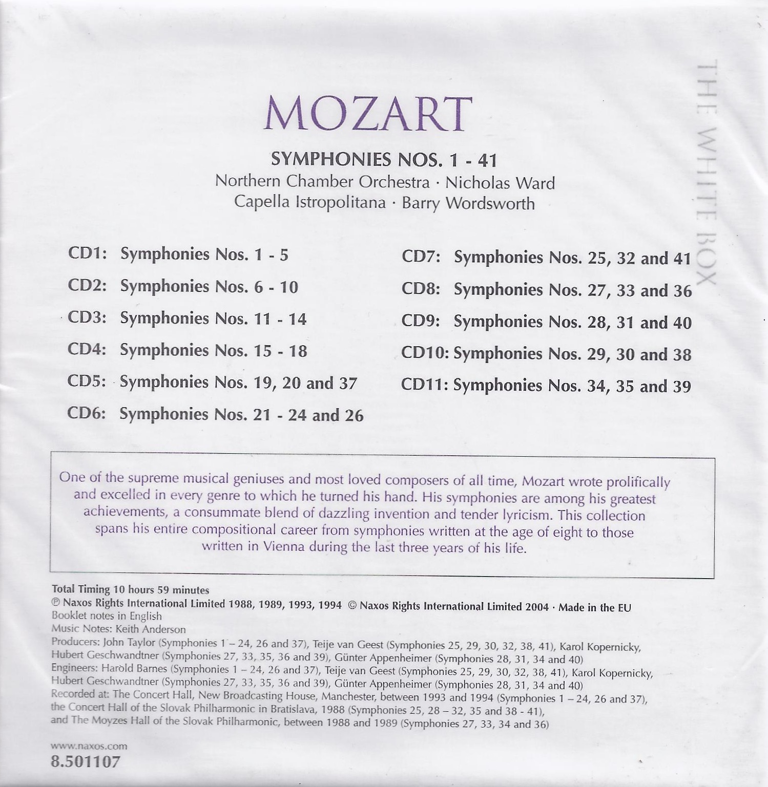 Mozart: The Complete Symphonies - slide-1