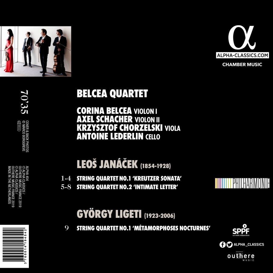 Janáček & Ligeti: Quartets - slide-1