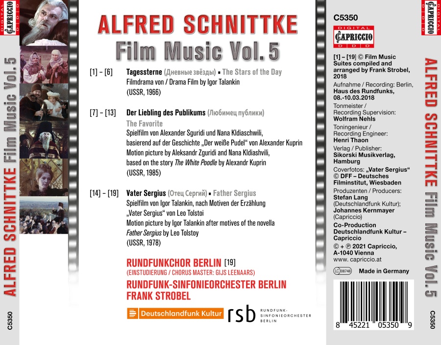 Schnittke: Film Music Edition Vol. 5 - slide-1