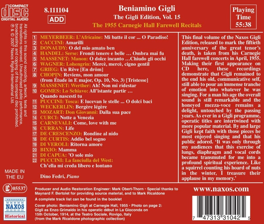 Gigli Edition Vol. 15: Carnegie - slide-1