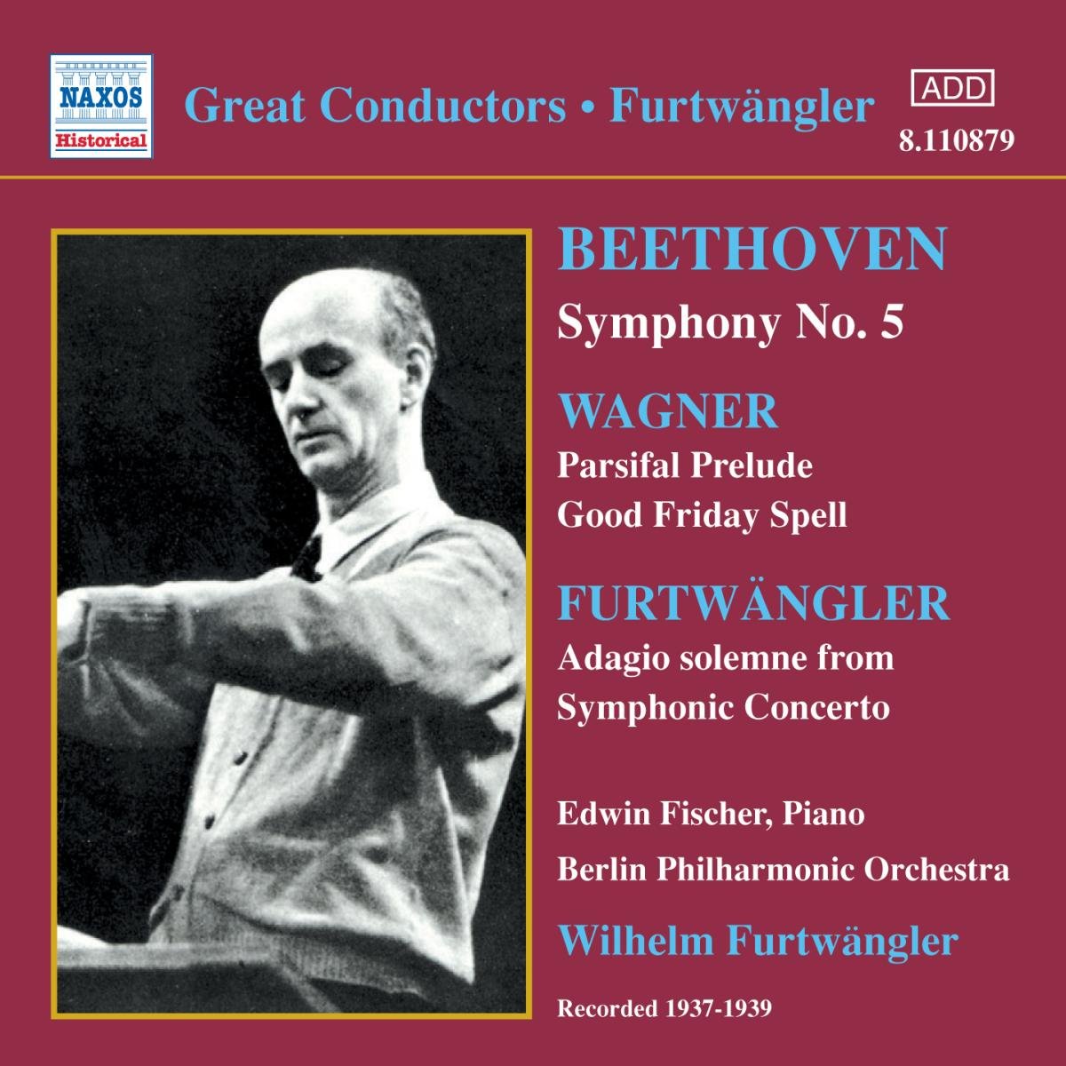 Beethoven: Symphony No 5 / Wagner: Parsifal Prelude and Good Friday Spell