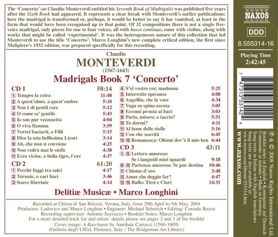 Madrigals Book 7 "Concerto" - slide-1