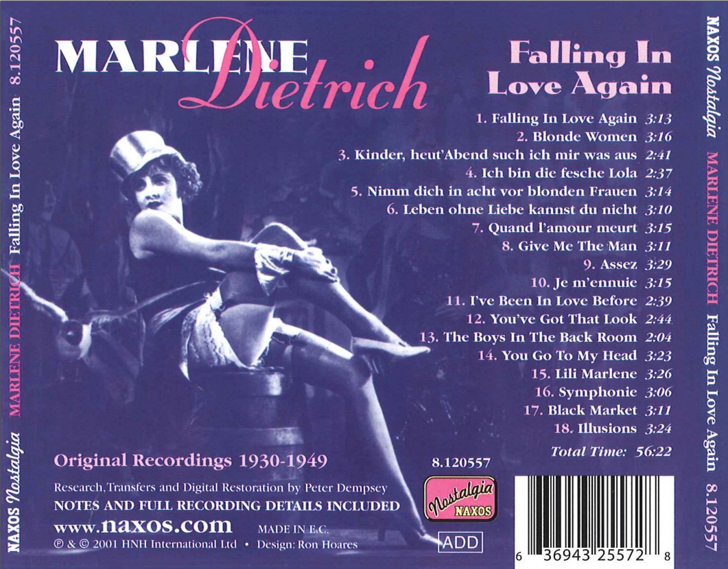 Dietrich, Marlene: Falling in Love Again (1930-1949) - slide-1