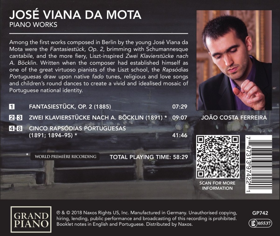 Viana da Mota: Piano Works - slide-1