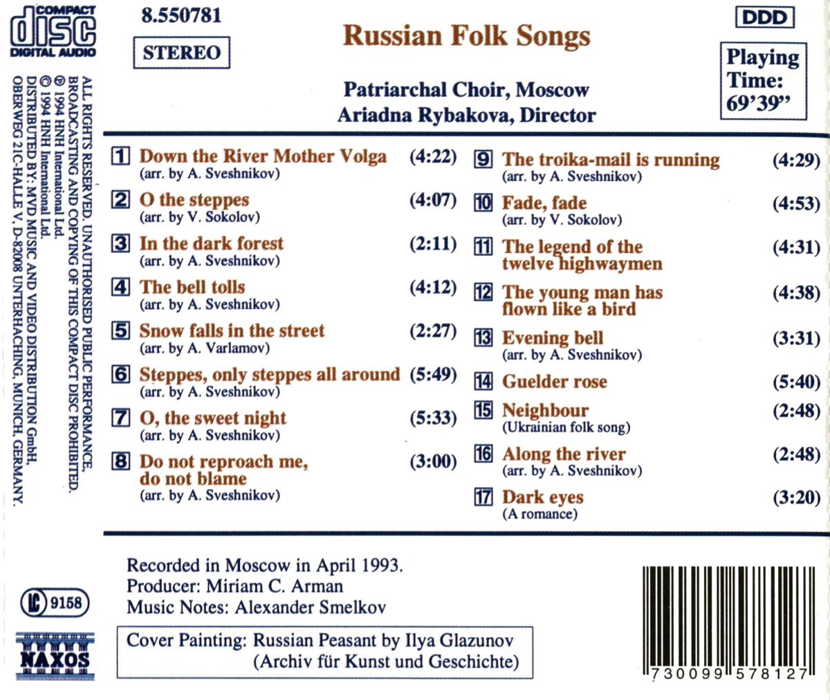Russian Folk Songs - slide-1