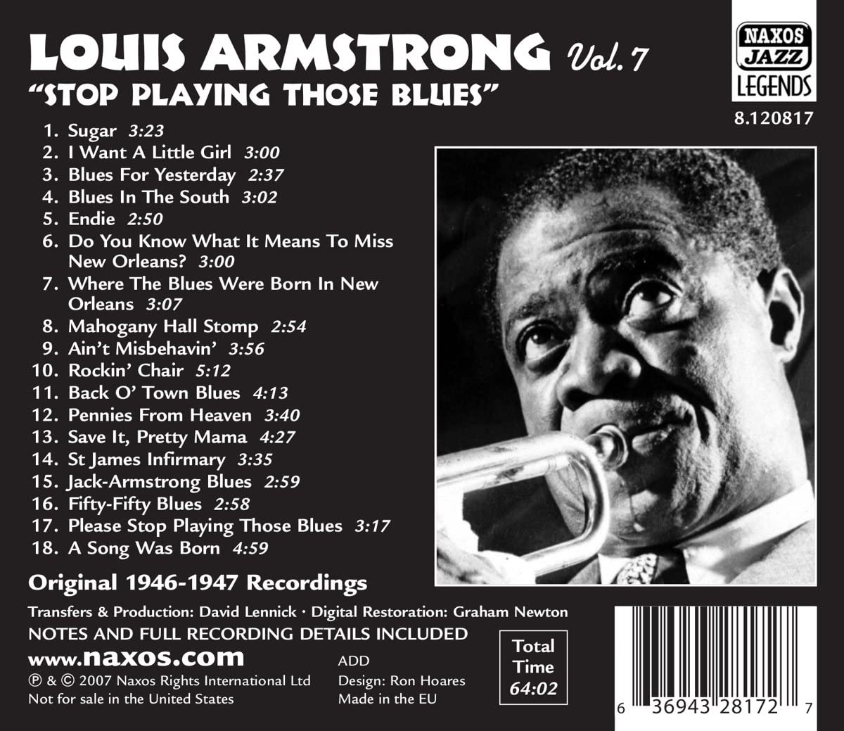 Louis Armstrong: Stop Playing Those Blue - slide-1