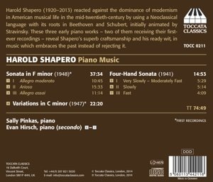 Shapero: Piano Music - slide-1