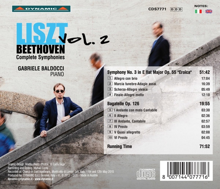 Liszt - Beethoven: Complete Symphonies Vol. 2 - No. 3 "Eroica" - slide-1