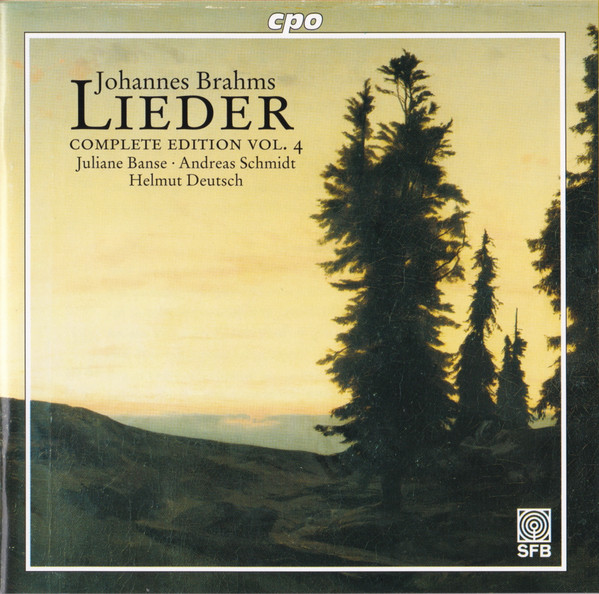 BRAHMS: Lieder Complete Edition vol. 4