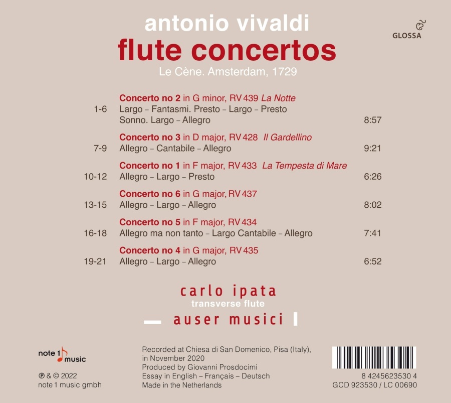Vivaldi: Flute Concertos op. 10 - slide-1