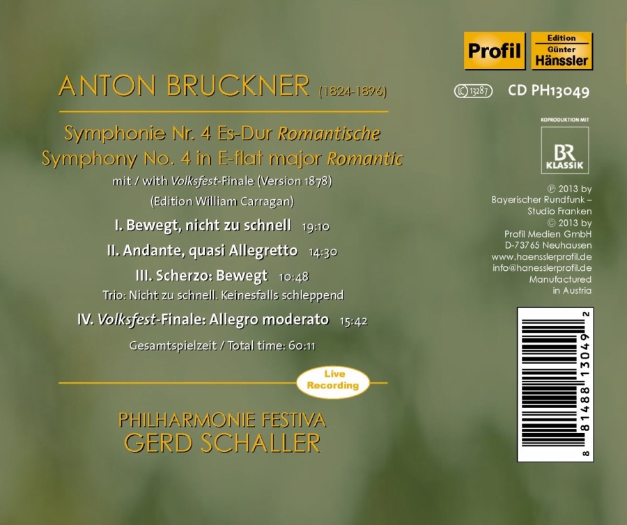 Bruckner: Symphony No. 4 "Romantic" - slide-1
