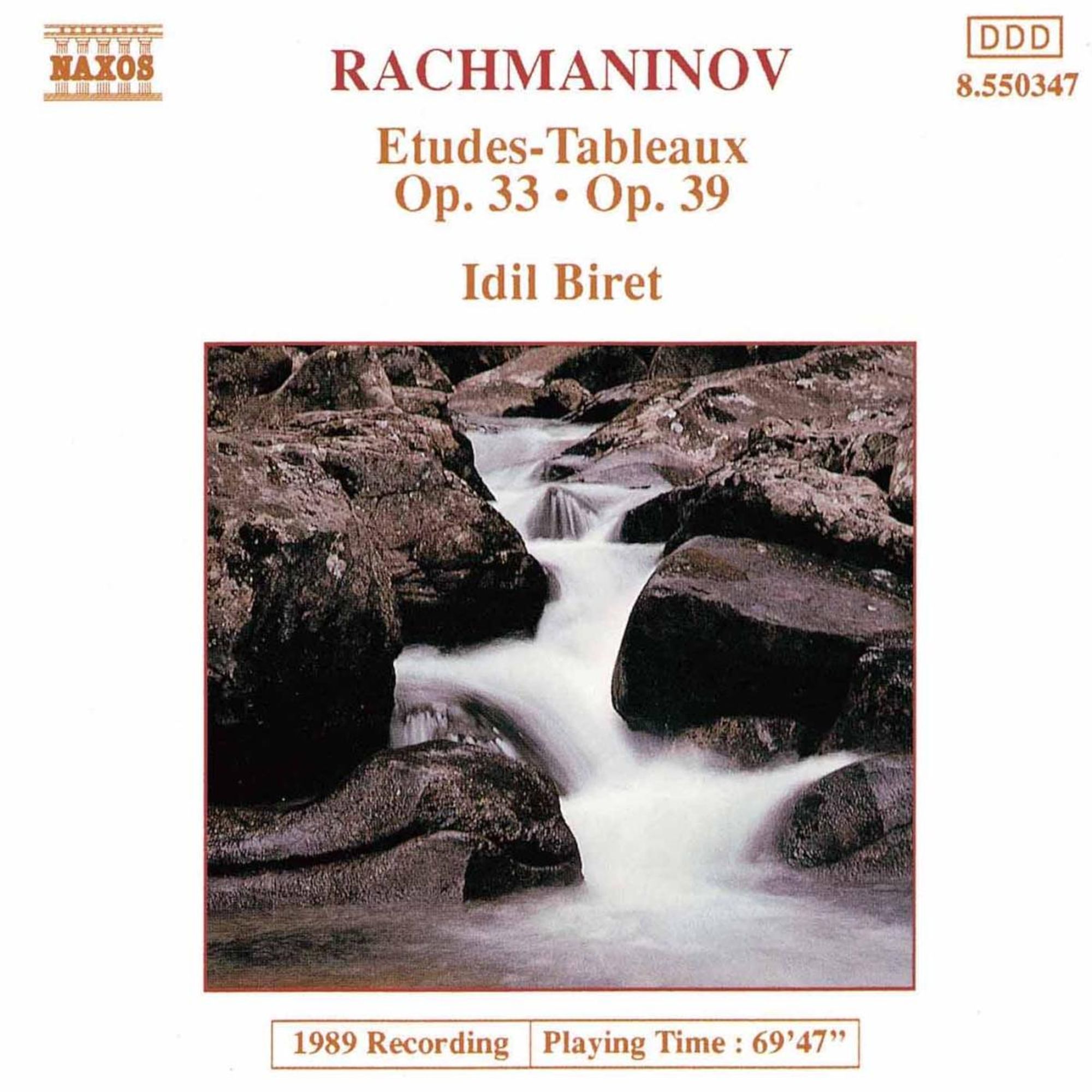 RACHMANINOV: Etudes Tableaux