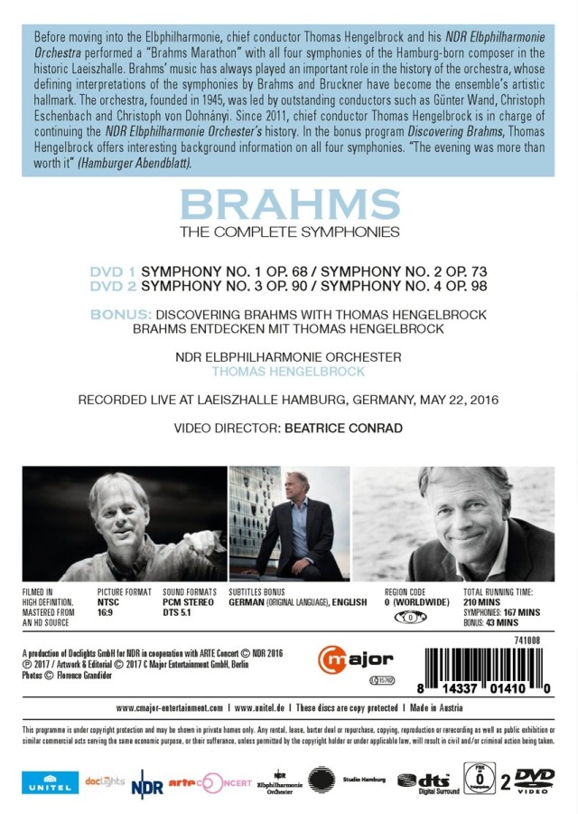 Brahms: Symphonies Nos. 1 - 4 - slide-1