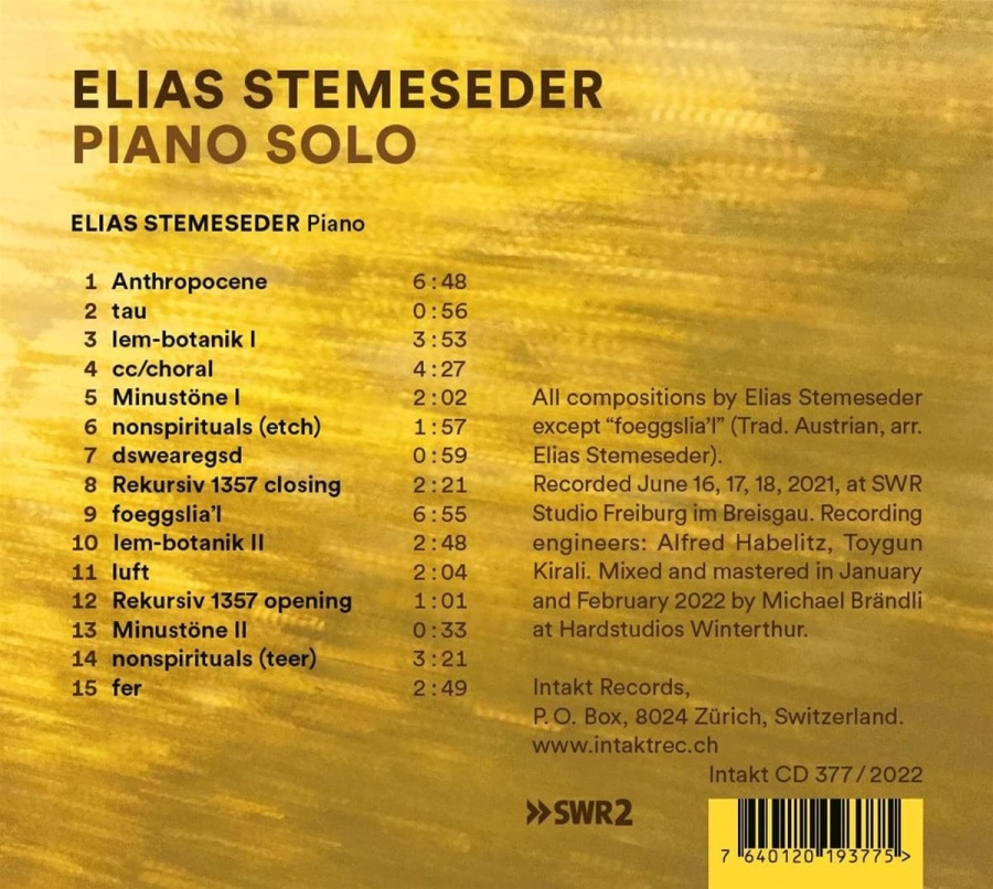 Stemeseder Elias: Piano Solo - slide-1