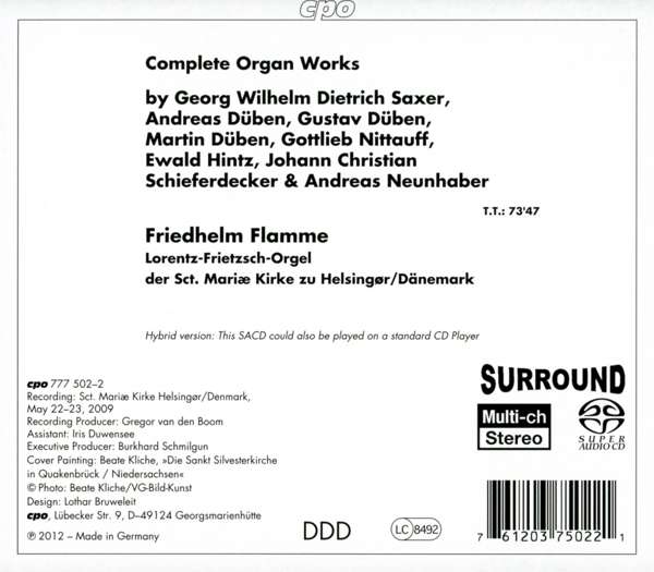 Saxer, Duben, Schieferdecker: Organ Works - slide-1