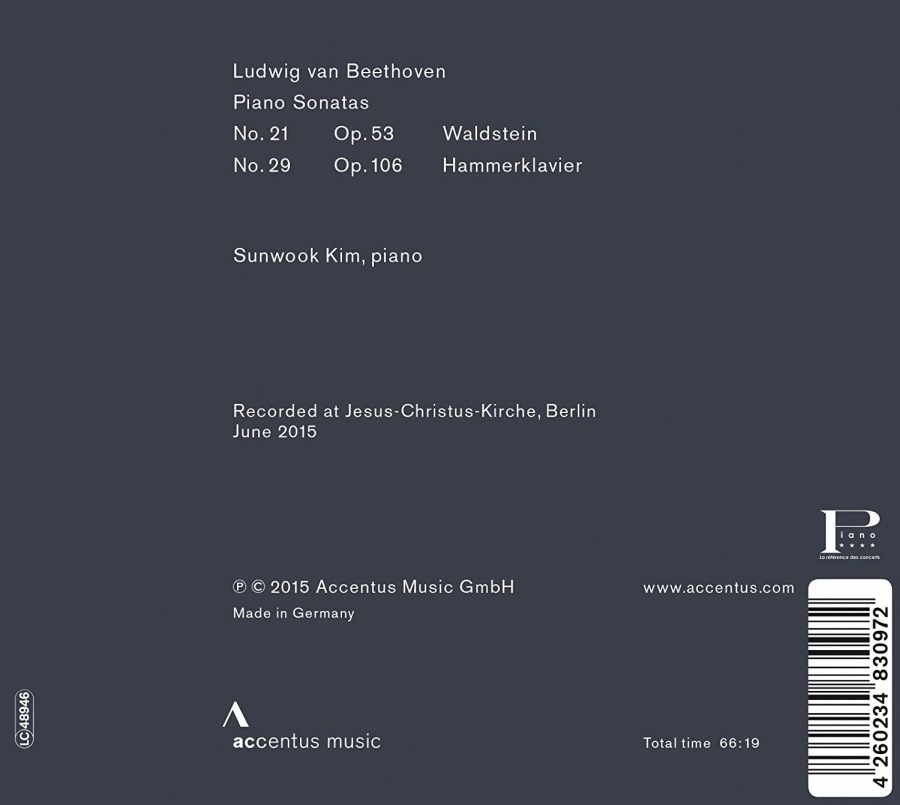 Beethoven: Piano Sonatas Waldstein & Hammerklavier - slide-1