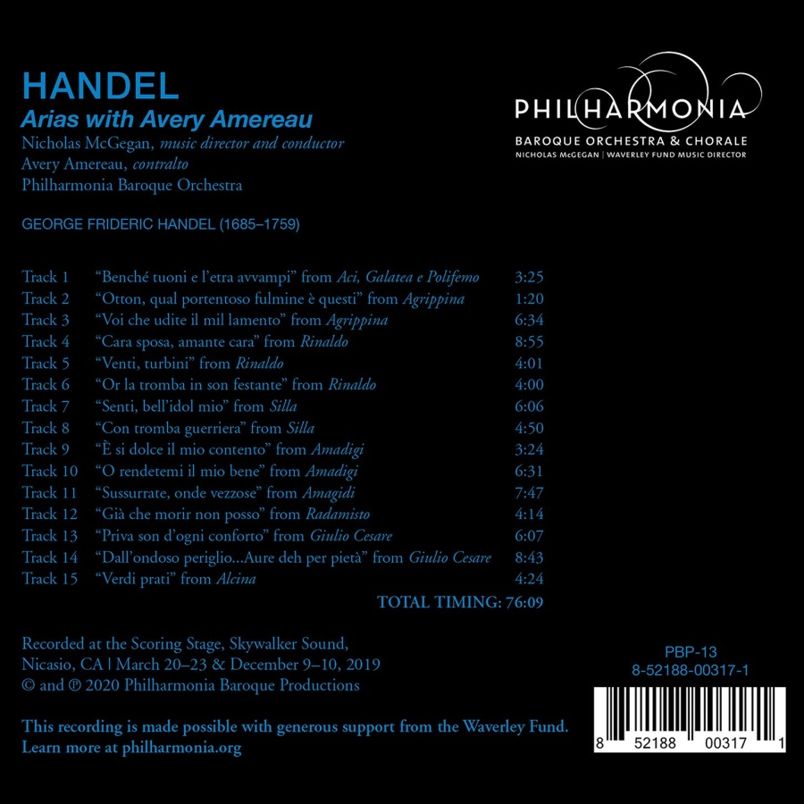 Handel Arias with Avery Amereau - slide-1