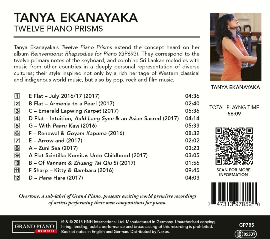 Ekanayaka: Twelve Piano Prisms - slide-1