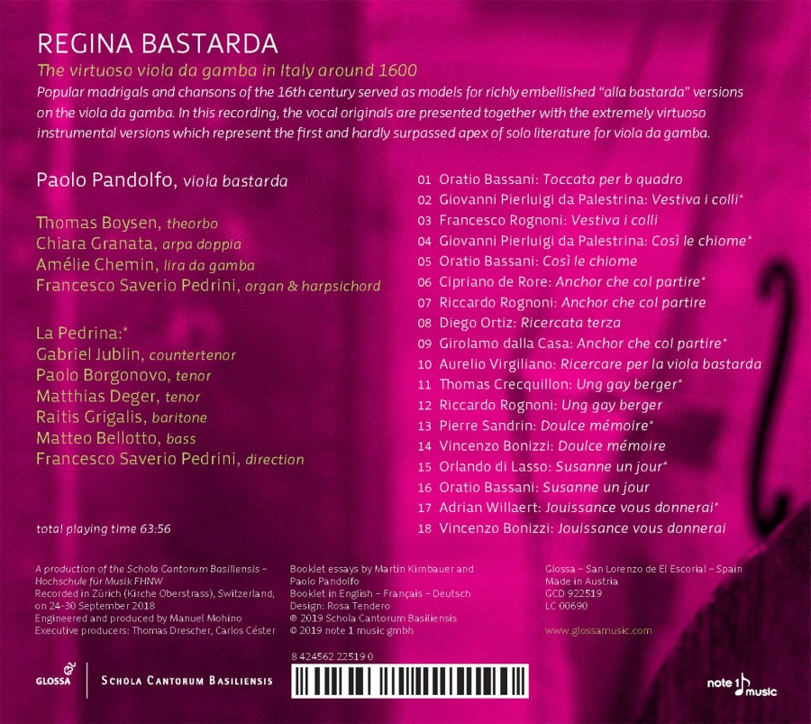 Regina Bastarda - Musik für Viola bastarda - slide-1