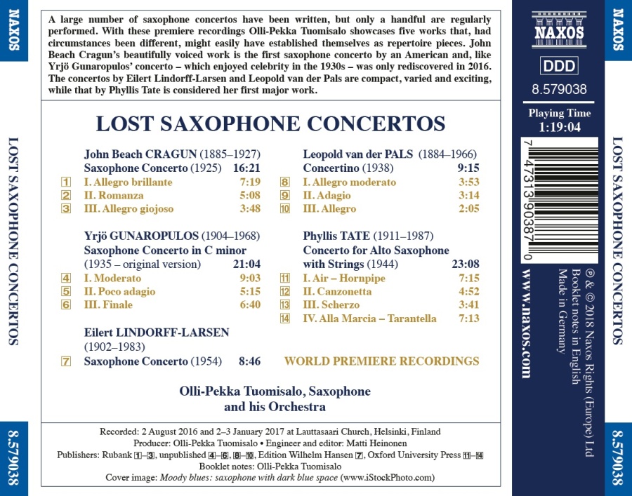 Lost Saxophone Concertos - slide-1